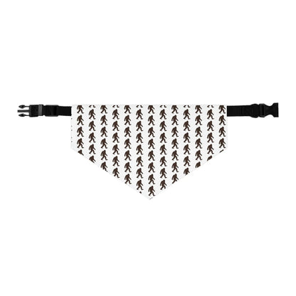 Sasquatch Pattern Pet Bandana Collar Printify