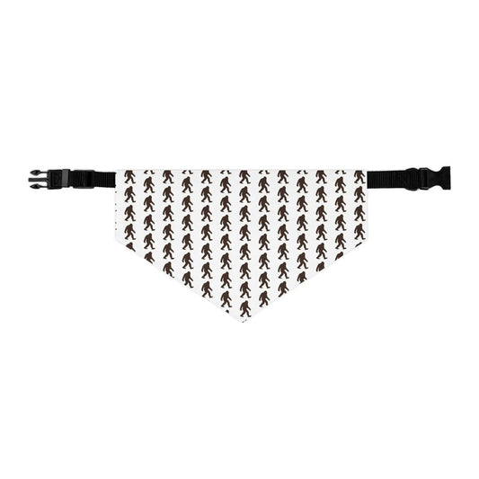 Sasquatch Pattern Pet Bandana Collar Printify