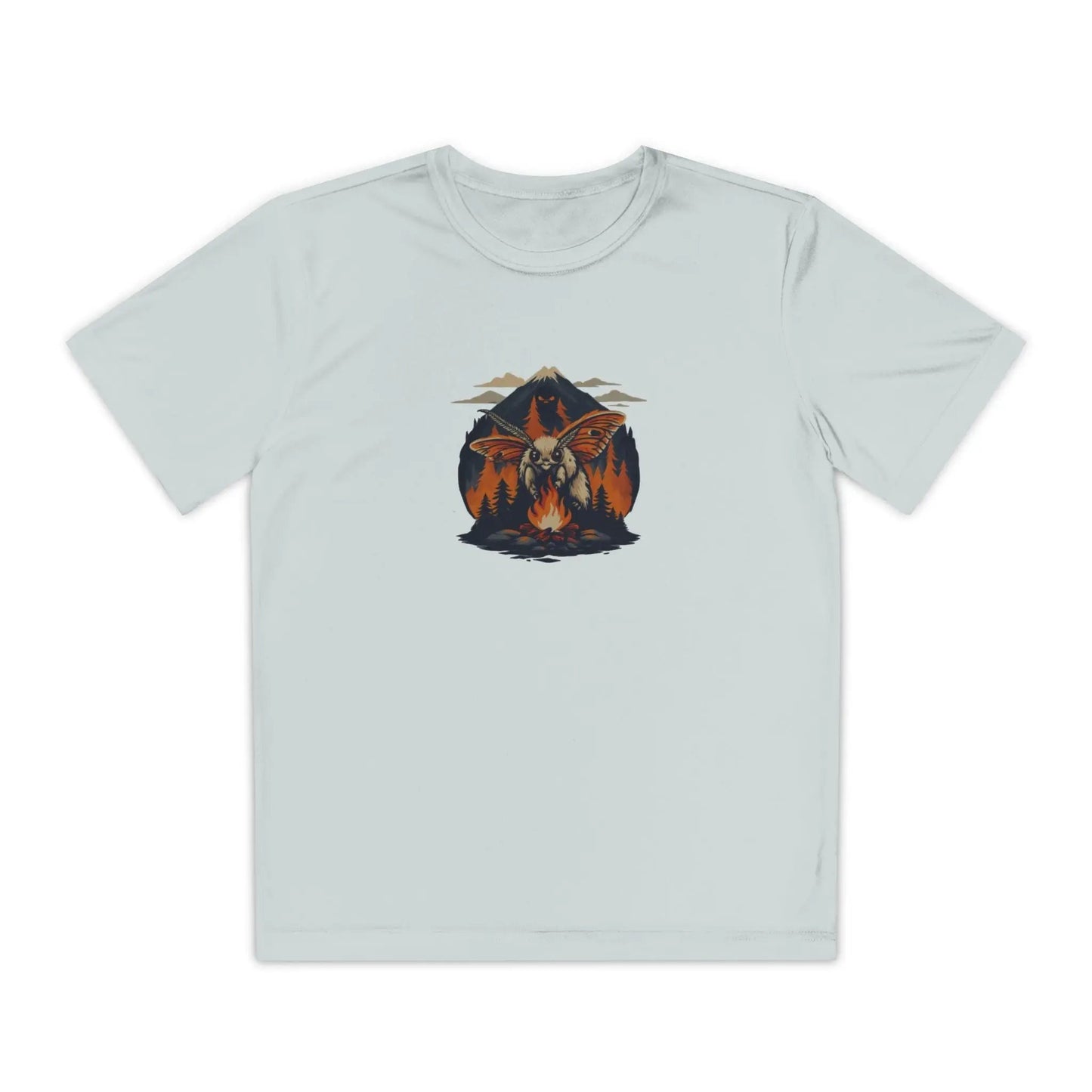 Youth Adventure Tee – Kids’ Mountain Design Outdoor & Hiking Shirt, Perfect Gift for Young Nature Lovers Printify
