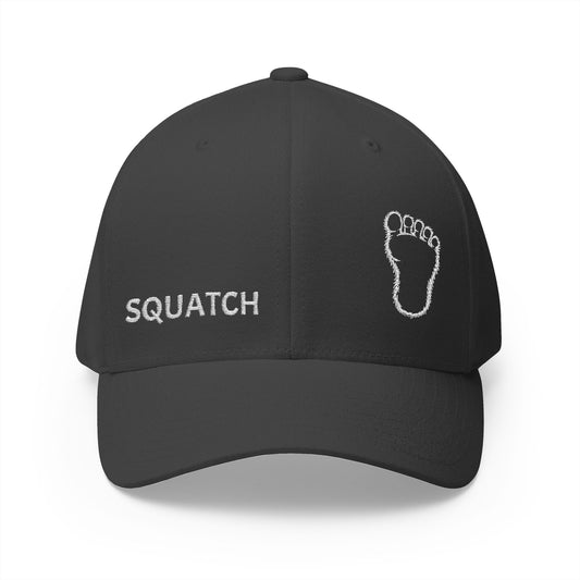 Embroidered Sasquatch Footprint – Classic Low-Profile Adventure Hat