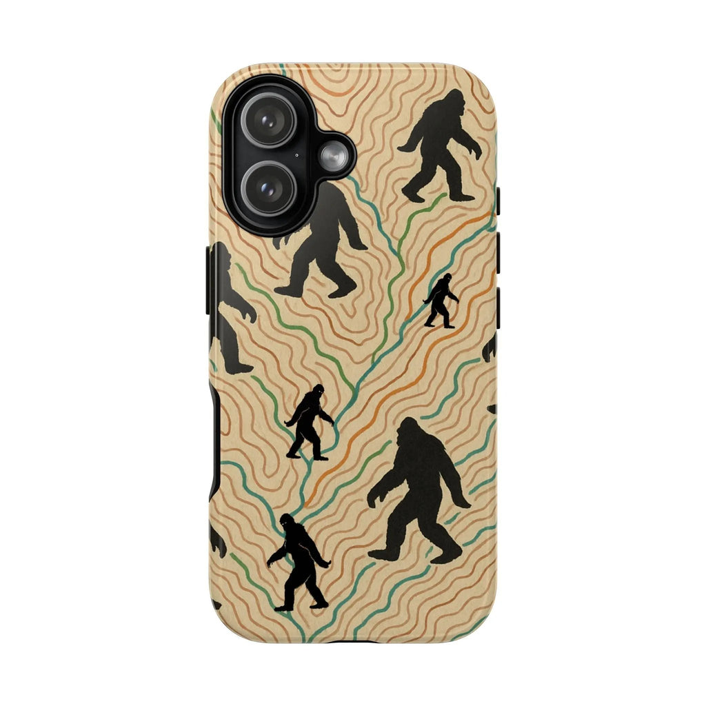 Bigfoot Phone Case – Durable Adventure Phone Case, Unique Nature Lover Gift, Outdoor Accessories Printify