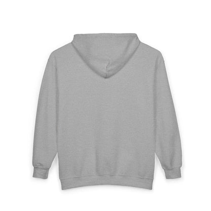 Sunset Sasquatch Zip-Up Hoodie – Warm, Durable Outdoor Layer Printify