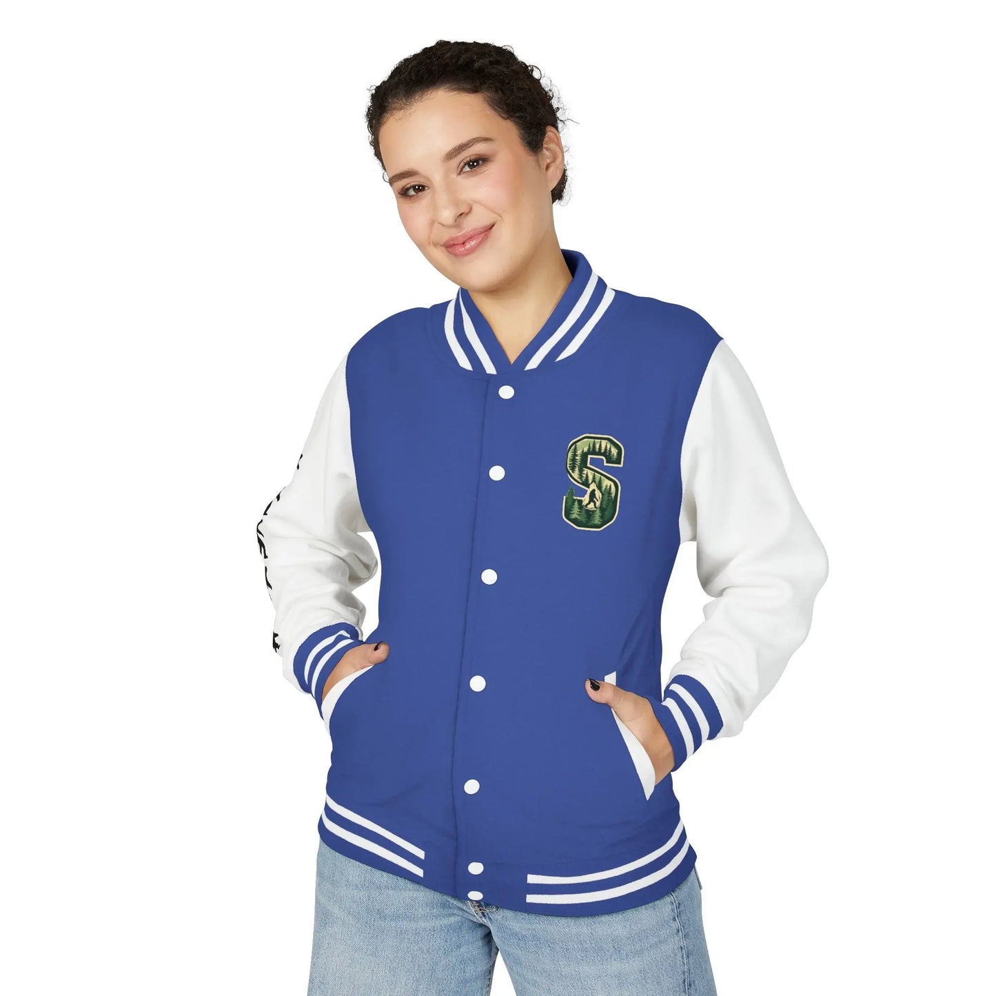 Squatch Varsity Letterman Jacket Printify