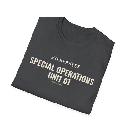 Wilderness Special Operations Unit 01 T-Shirt – Limited Edition Tactical Graphic Tee