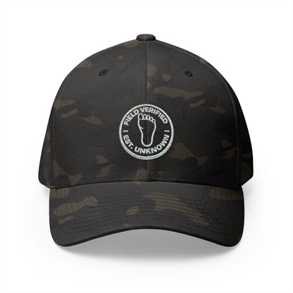"Field Verified Est. Unknown" Closed-Back Hat