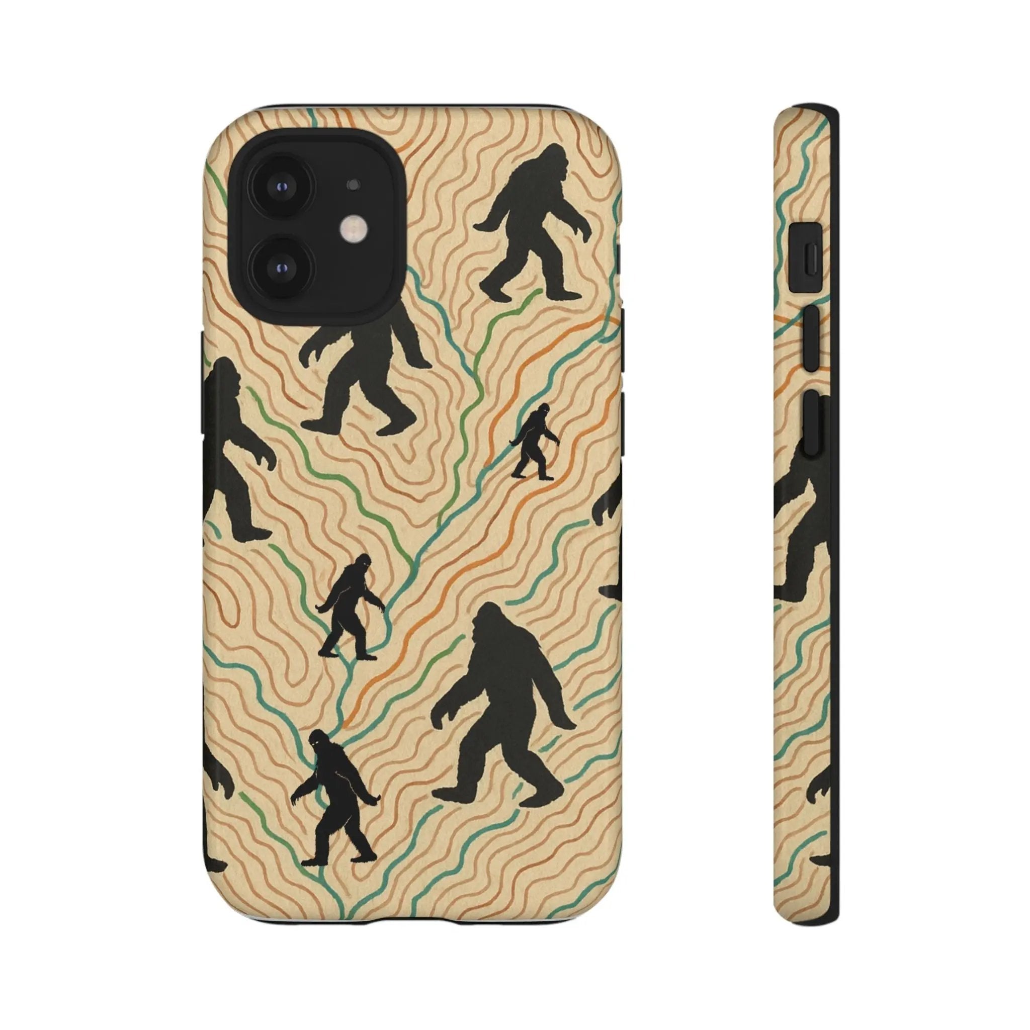 Bigfoot Phone Case – Durable Adventure Phone Case, Unique Nature Lover Gift, Outdoor Accessories Printify