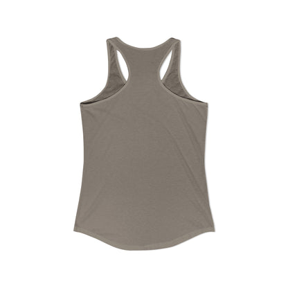 Sasquatch in the Meadow Racerback Tank