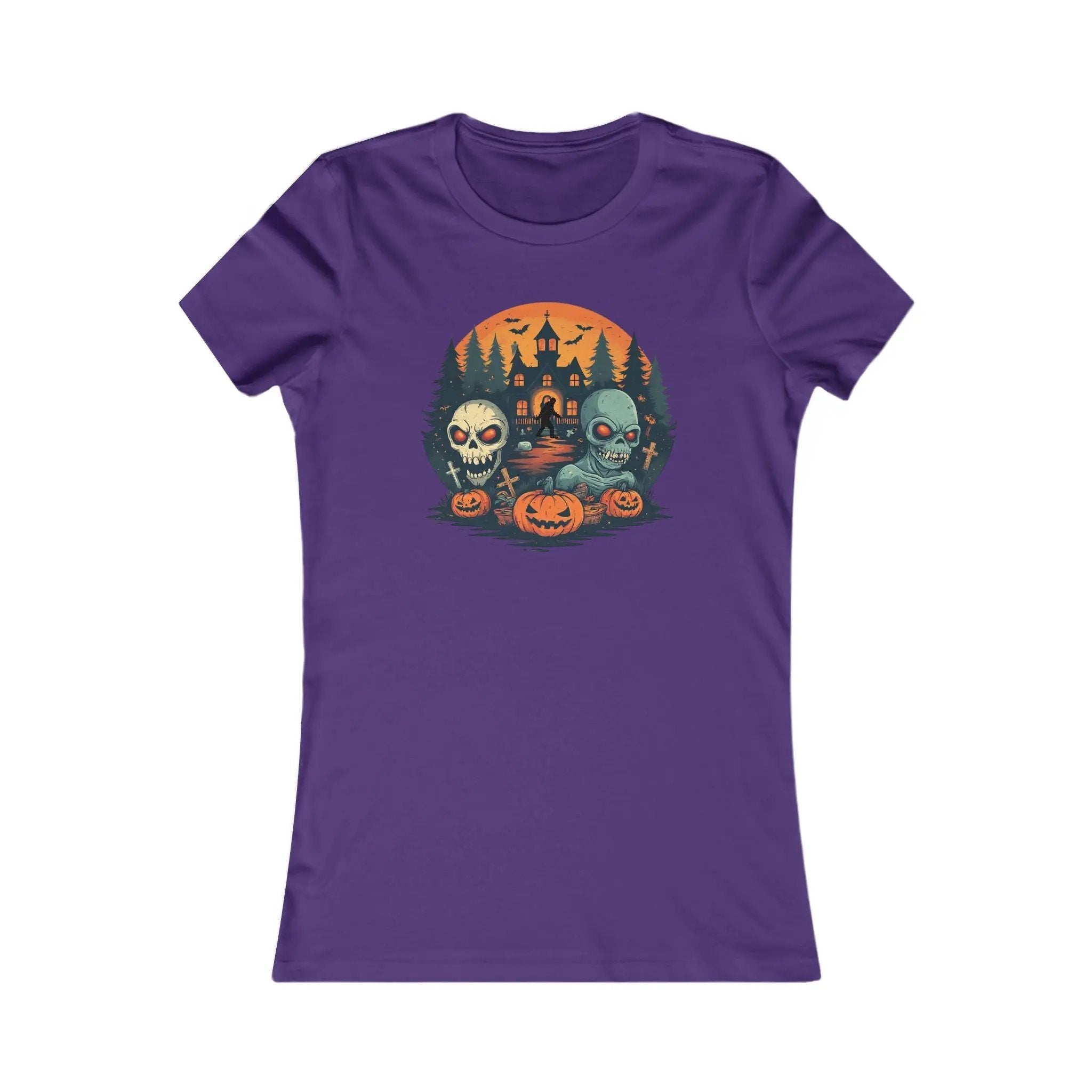 Halloween Graphic Tee – Women's Favorite Tee, Spooky Autumn Shirt, Halloween Party & Casual Wear, Gift for Her Printify