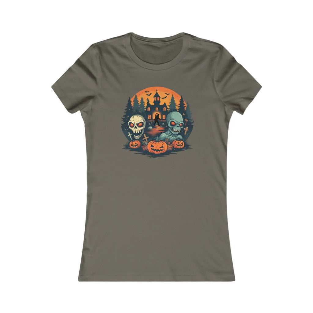 Halloween Graphic Tee – Women's Favorite Tee, Spooky Autumn Shirt, Halloween Party & Casual Wear, Gift for Her Printify