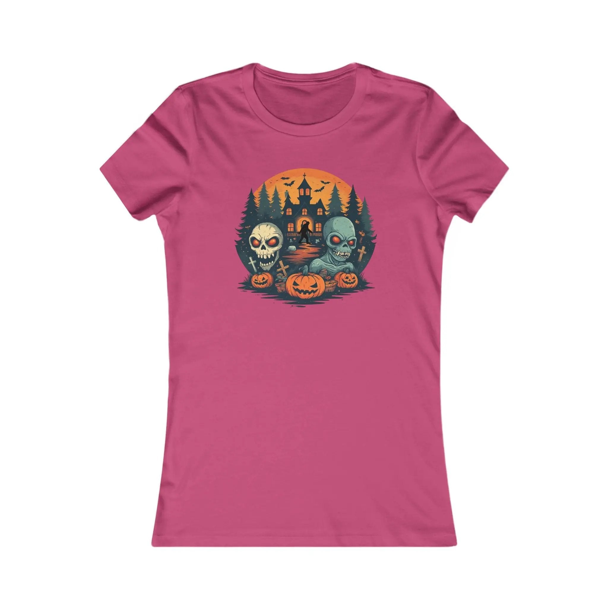 Halloween Graphic Tee – Women's Favorite Tee, Spooky Autumn Shirt, Halloween Party & Casual Wear, Gift for Her Printify