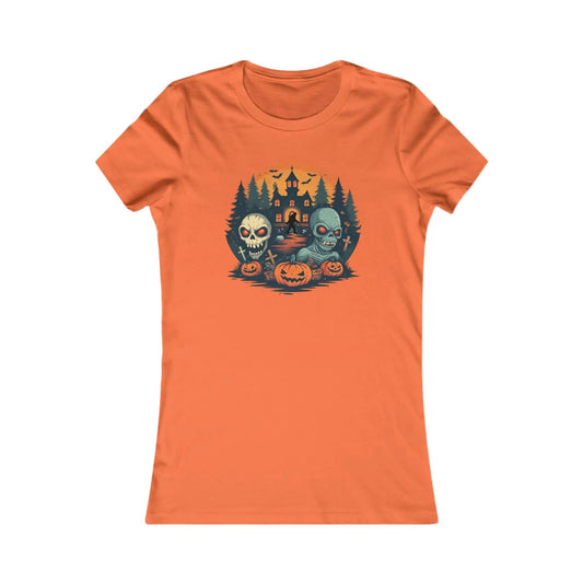 Halloween Graphic Tee – Women's Favorite Tee, Spooky Autumn Shirt, Halloween Party & Casual Wear, Gift for Her Printify
