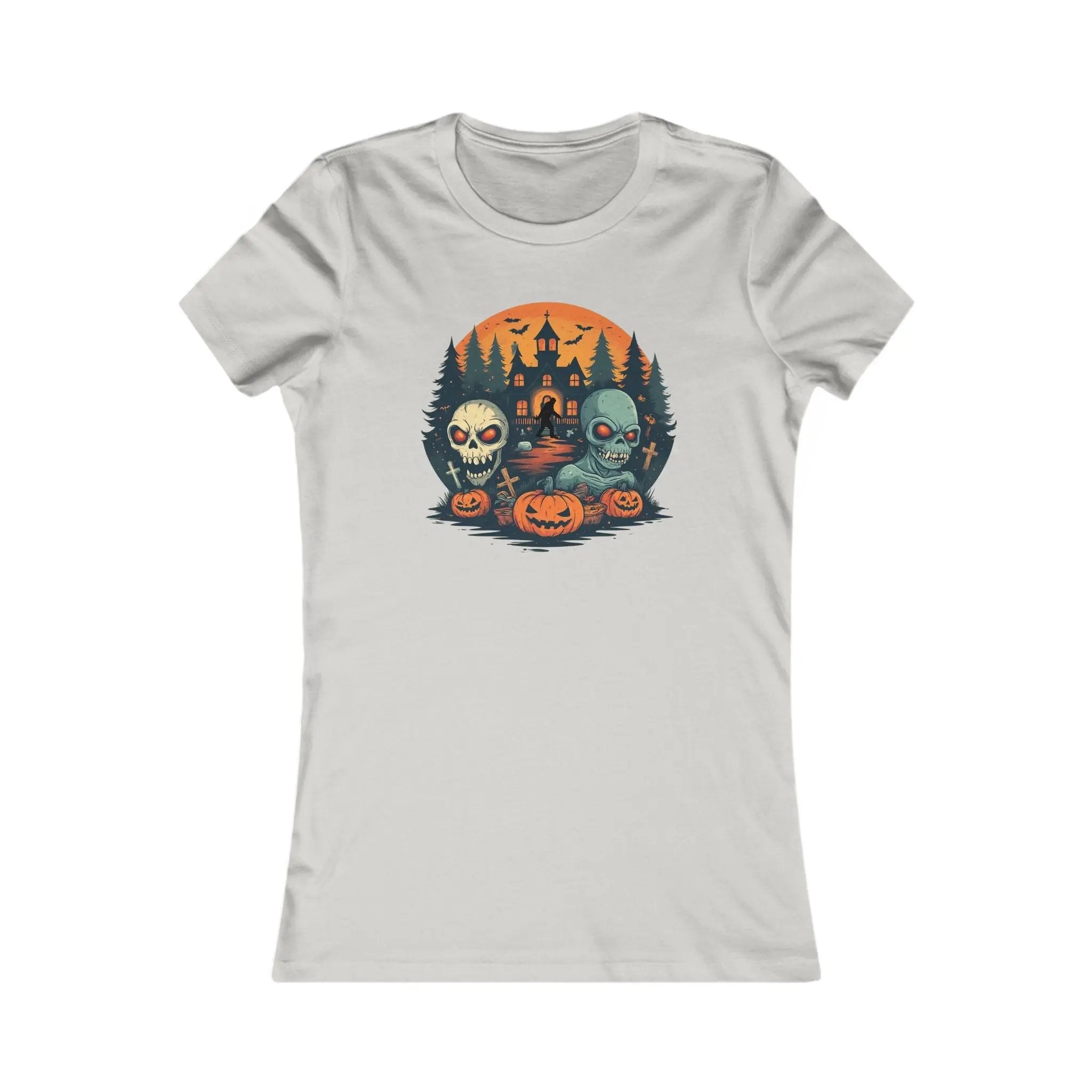Halloween Graphic Tee – Women's Favorite Tee, Spooky Autumn Shirt, Halloween Party & Casual Wear, Gift for Her Printify