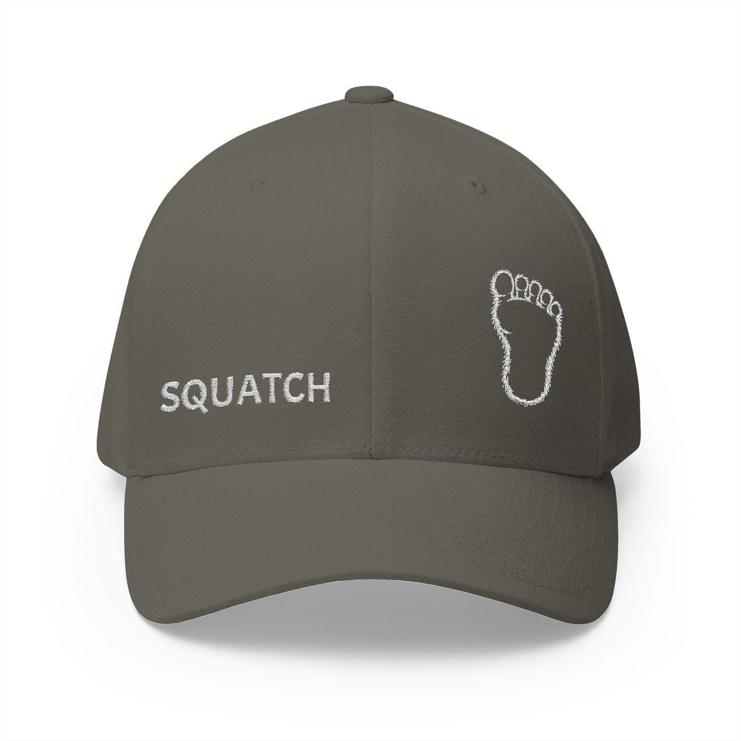 Embroidered Sasquatch Footprint – Classic Low-Profile Adventure Hat