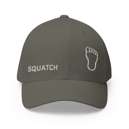 Embroidered Sasquatch Footprint – Classic Low-Profile Adventure Hat