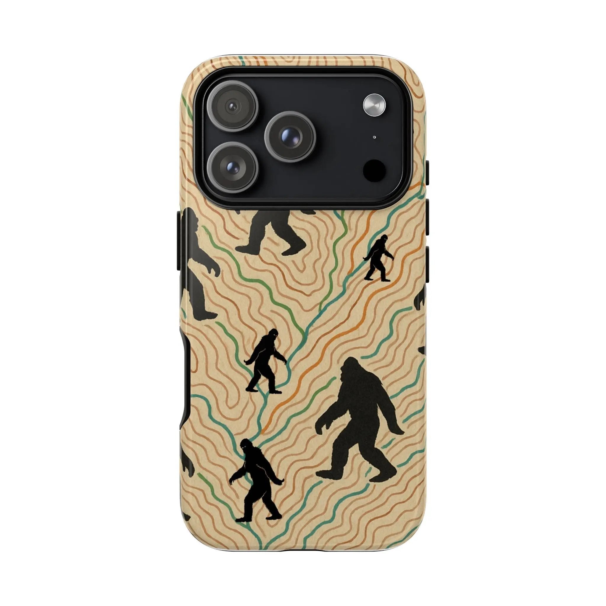 Bigfoot Phone Case – Durable Adventure Phone Case, Unique Nature Lover Gift, Outdoor Accessories Printify