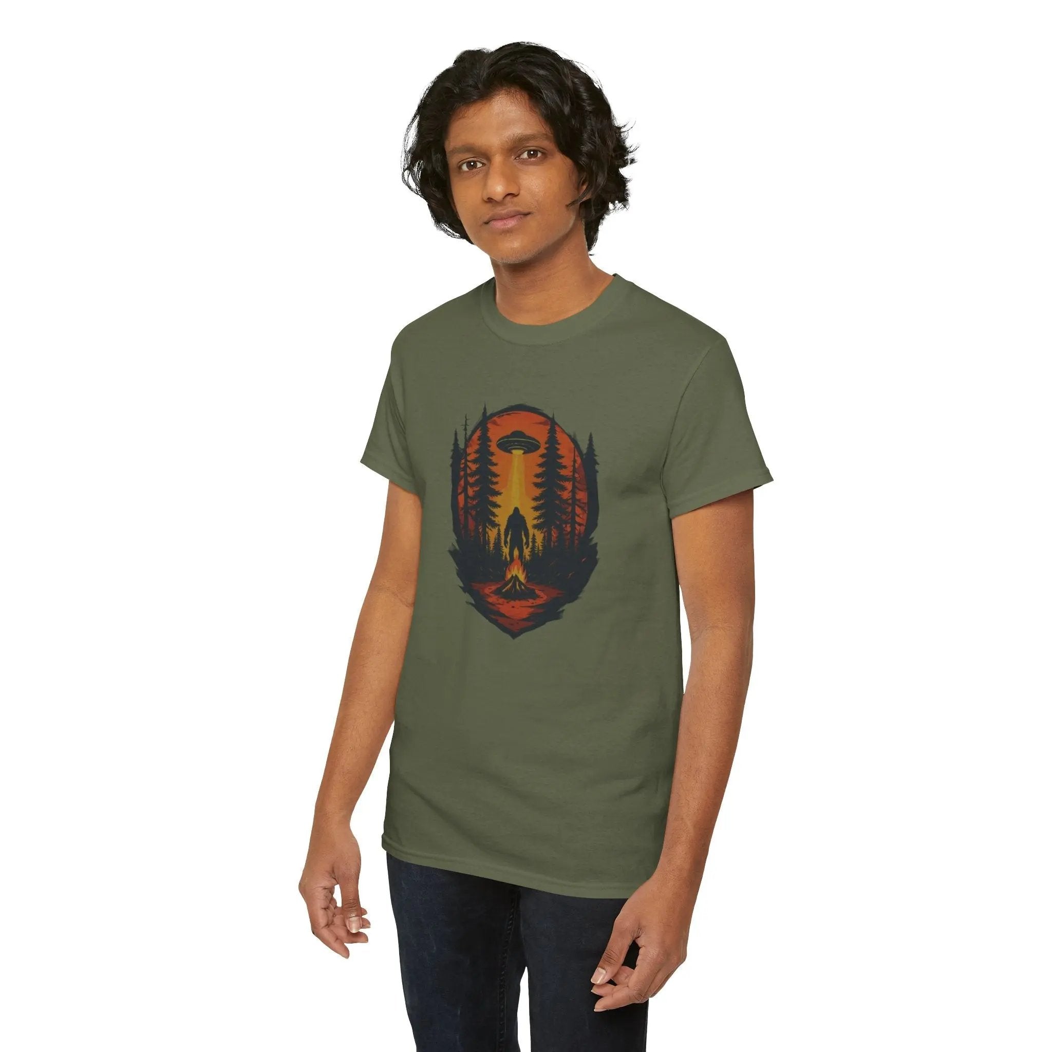 Nature-Inspired Adventure Tee – Unisex Cotton Camping & Outdoor Shirt, Perfect Gift for Nature Lovers Printify