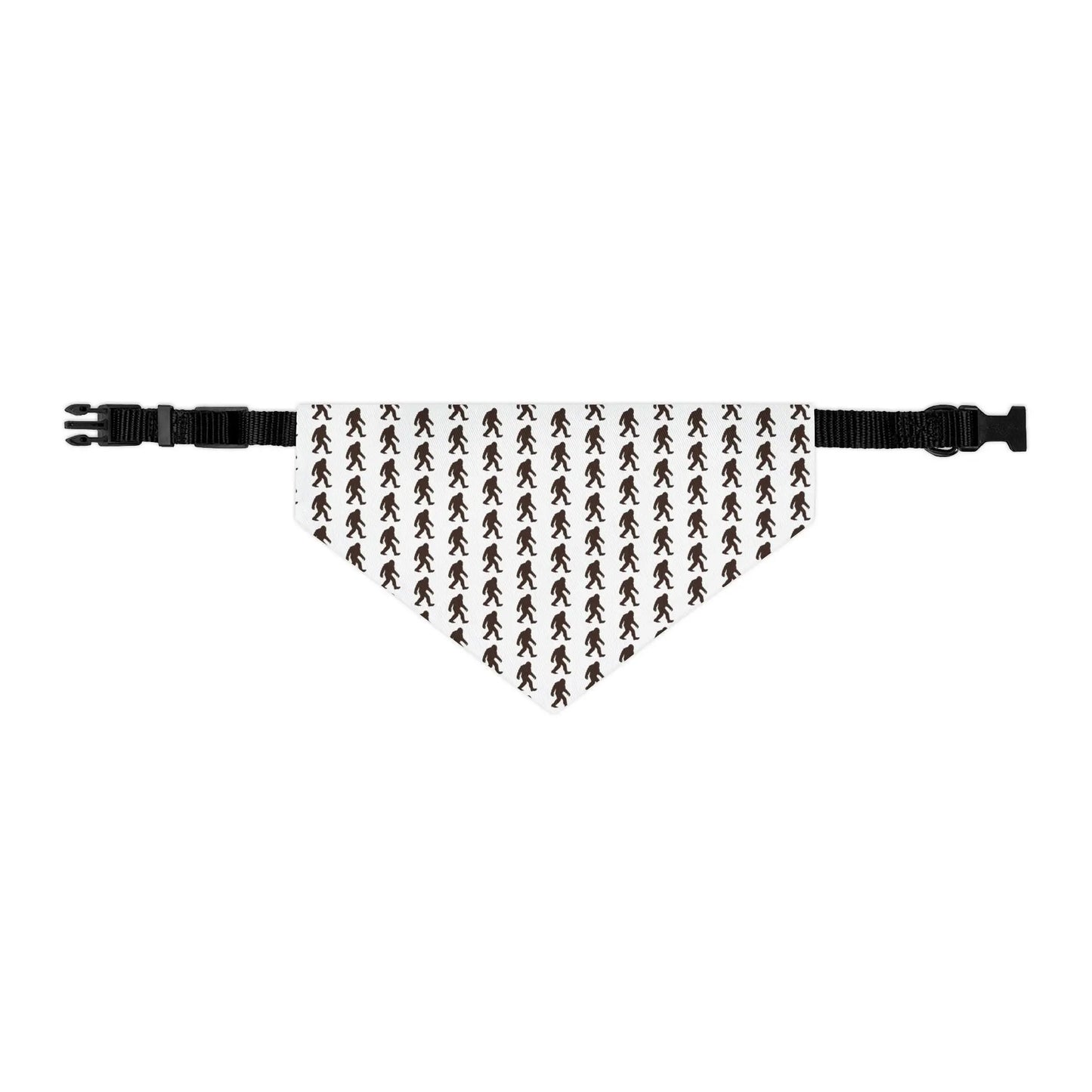 Sasquatch Pattern Pet Bandana Collar Printify