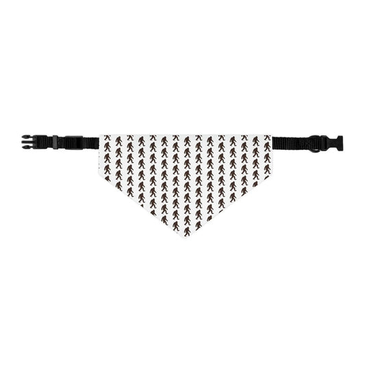 Sasquatch Pattern Pet Bandana Collar Printify