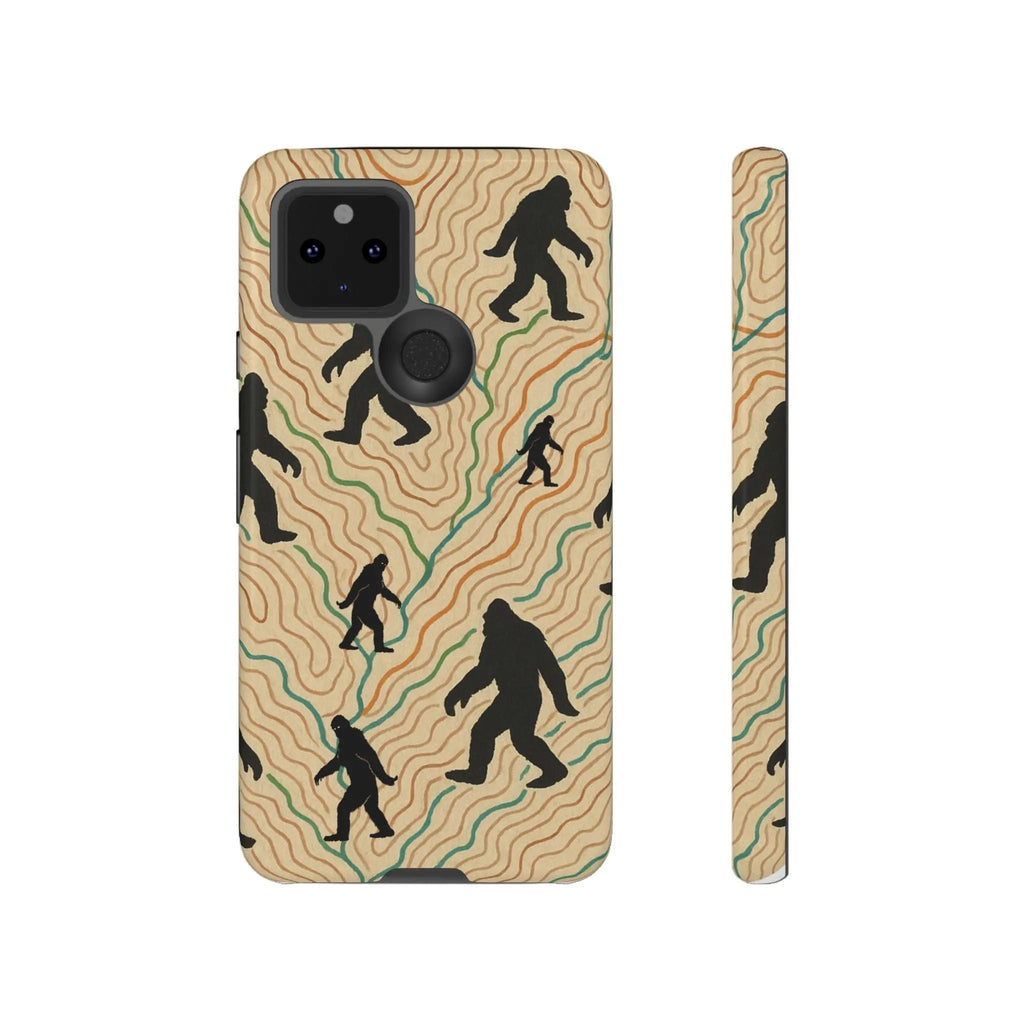 Bigfoot Phone Case – Durable Adventure Phone Case, Unique Nature Lover Gift, Outdoor Accessories Printify