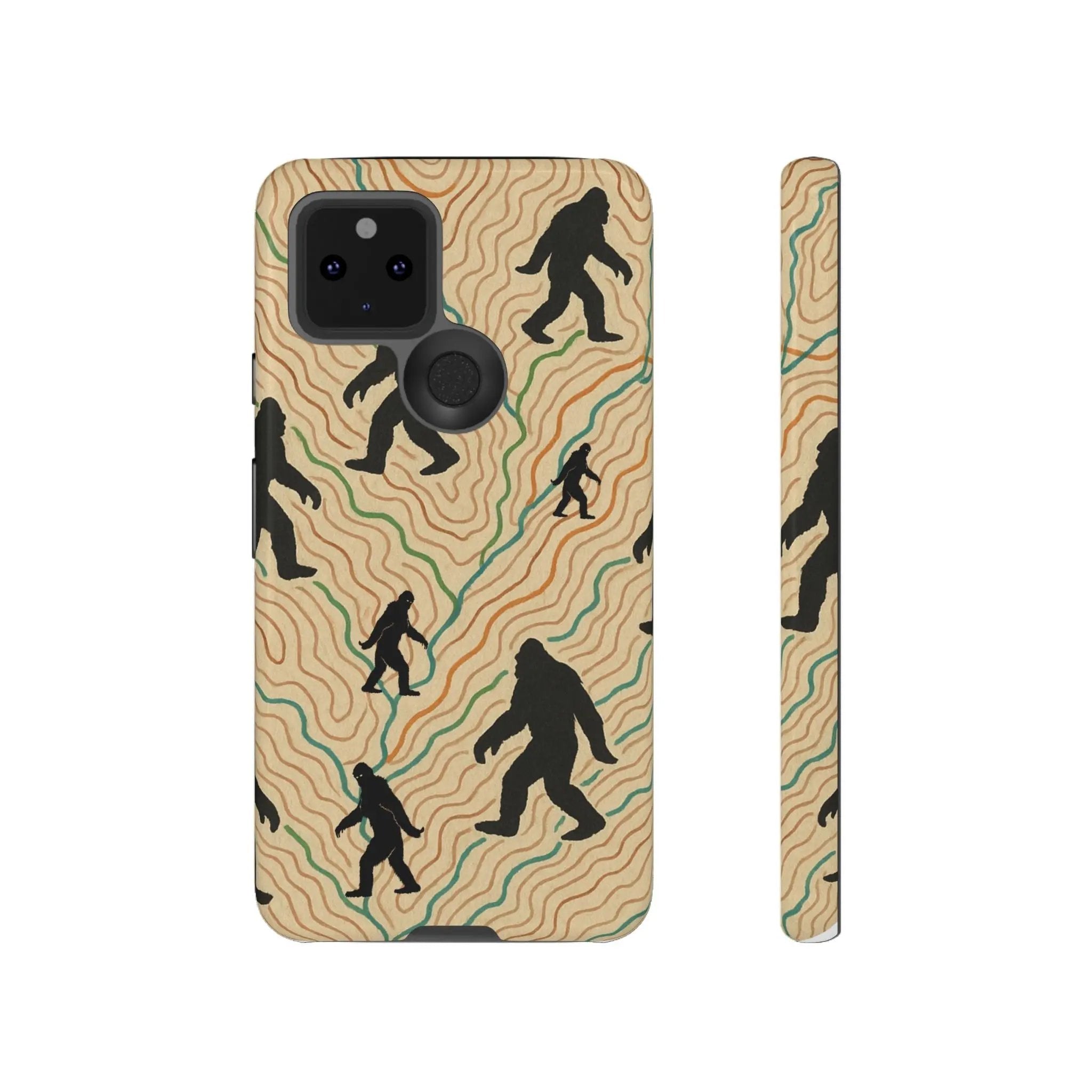 Bigfoot Phone Case – Durable Adventure Phone Case, Unique Nature Lover Gift, Outdoor Accessories Printify