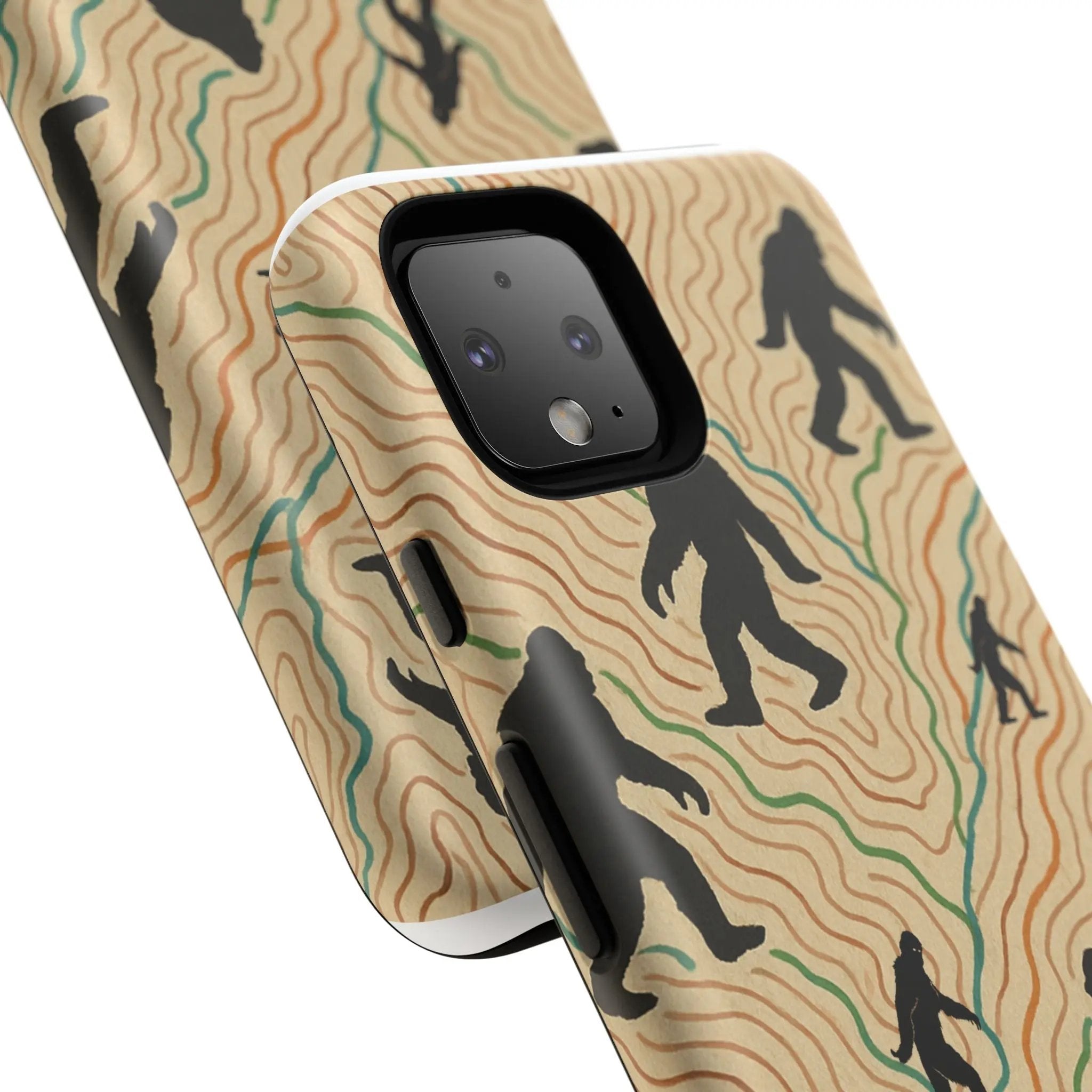 Bigfoot Phone Case – Durable Adventure Phone Case, Unique Nature Lover Gift, Outdoor Accessories Printify