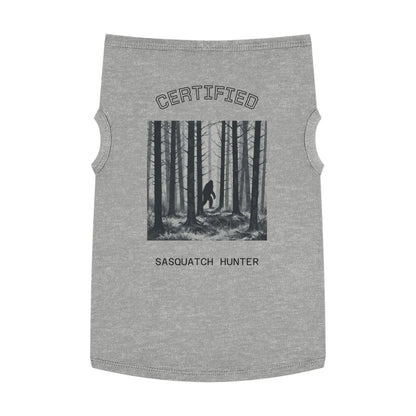 Certified Sasquatch Hunter Pet Tank Top Printify