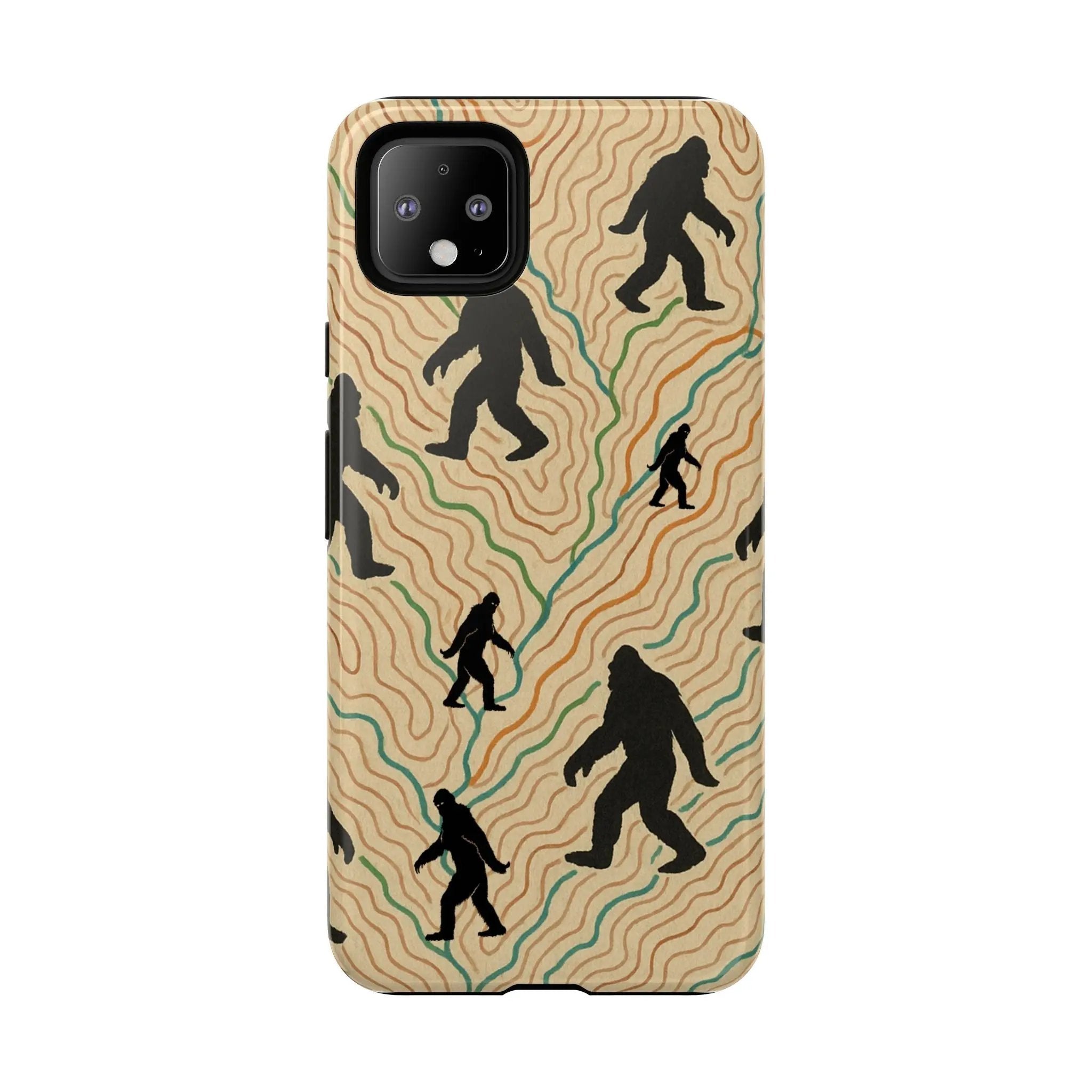 Bigfoot Phone Case – Durable Adventure Phone Case, Unique Nature Lover Gift, Outdoor Accessories Printify