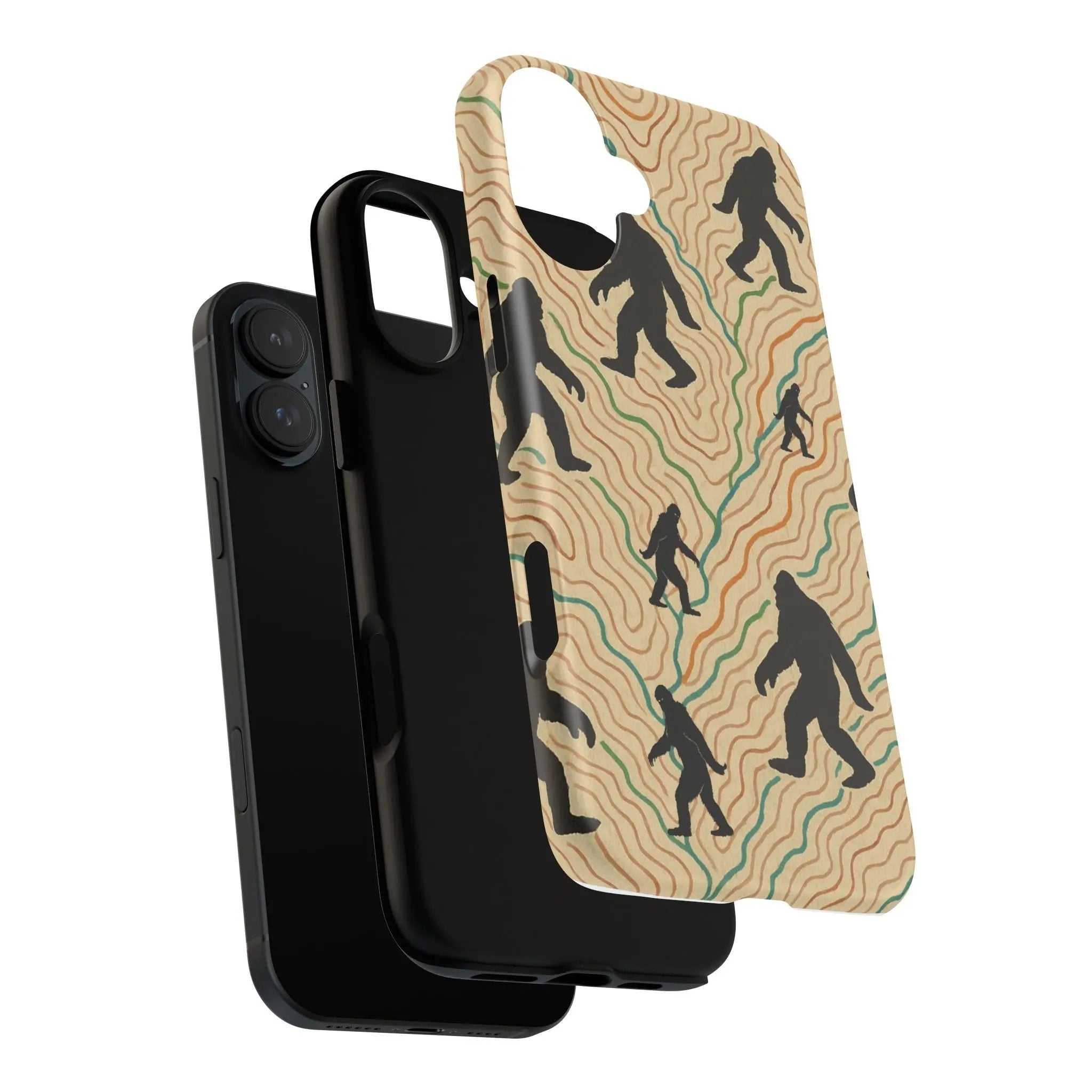 Bigfoot Phone Case – Durable Adventure Phone Case, Unique Nature Lover Gift, Outdoor Accessories Printify