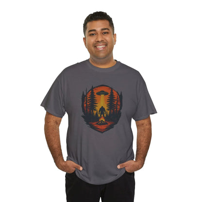 Nature-Inspired Adventure Tee – Unisex Cotton Camping & Outdoor Shirt, Perfect Gift for Nature Lovers Printify