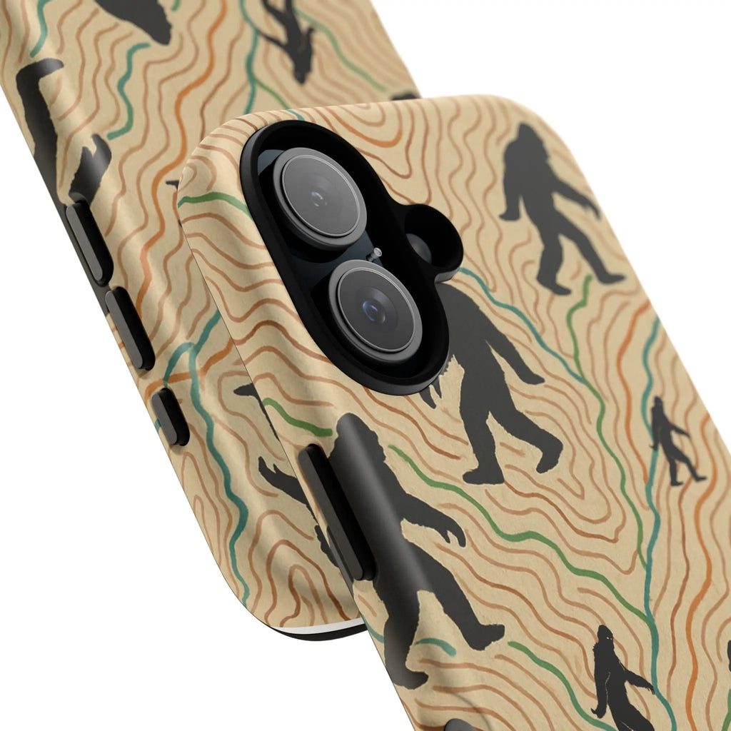 Bigfoot Phone Case – Durable Adventure Phone Case, Unique Nature Lover Gift, Outdoor Accessories Printify