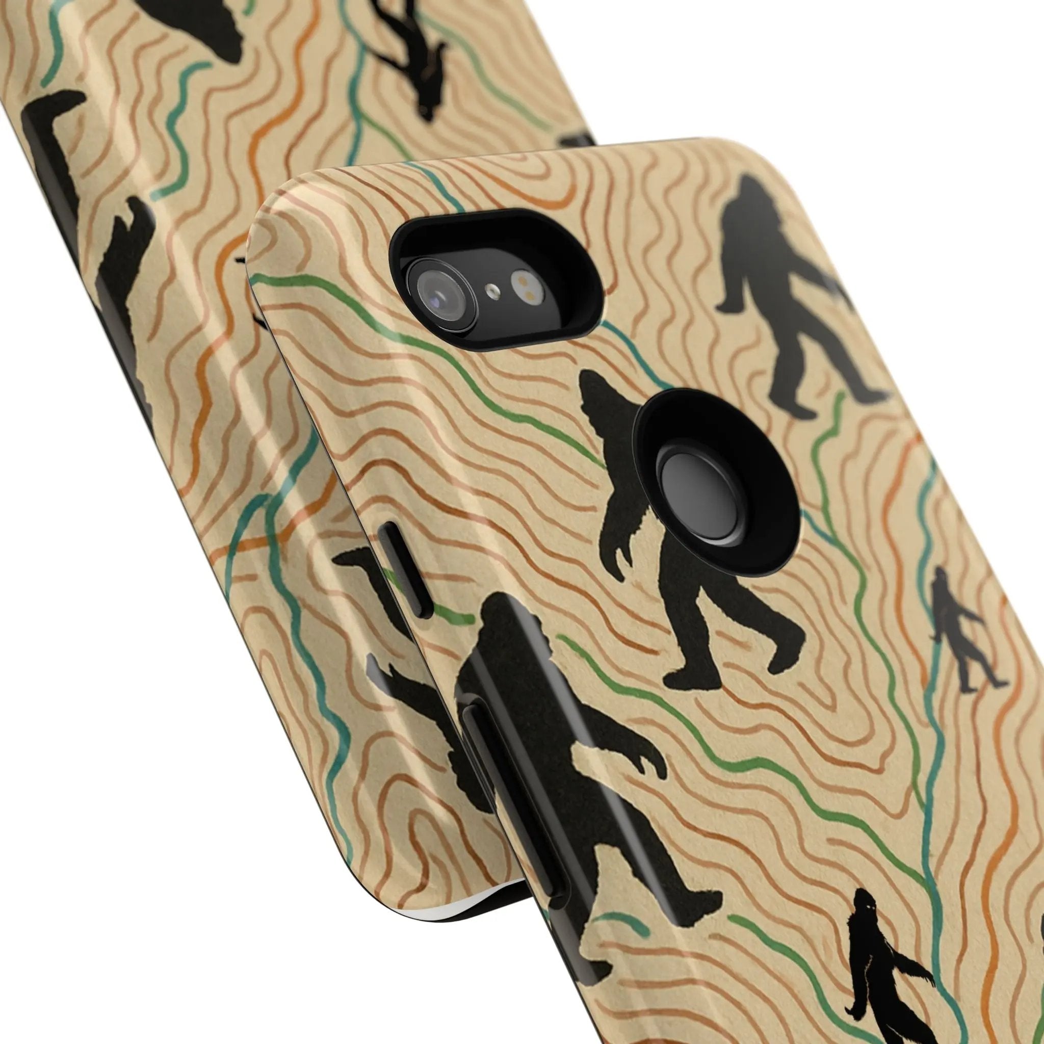 Bigfoot Phone Case – Durable Adventure Phone Case, Unique Nature Lover Gift, Outdoor Accessories Printify