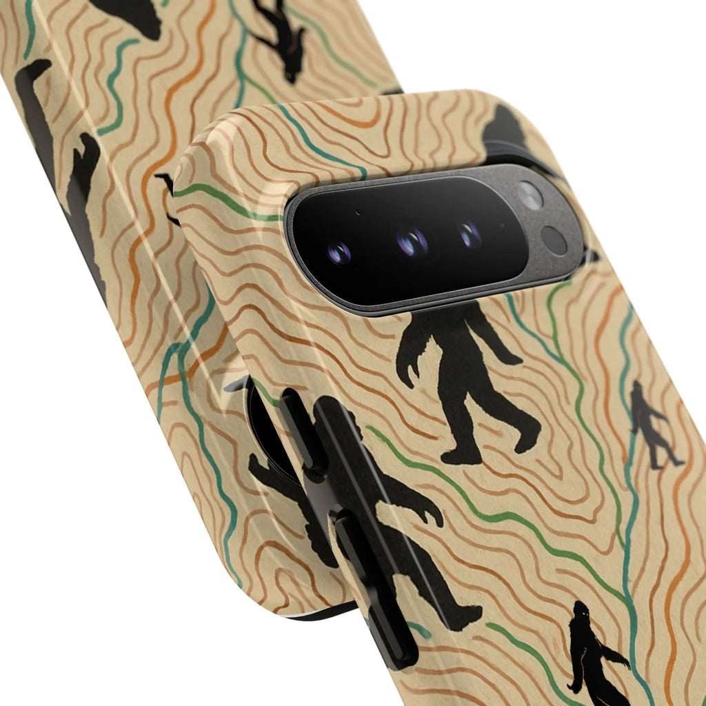 Bigfoot Phone Case – Durable Adventure Phone Case, Unique Nature Lover Gift, Outdoor Accessories Printify
