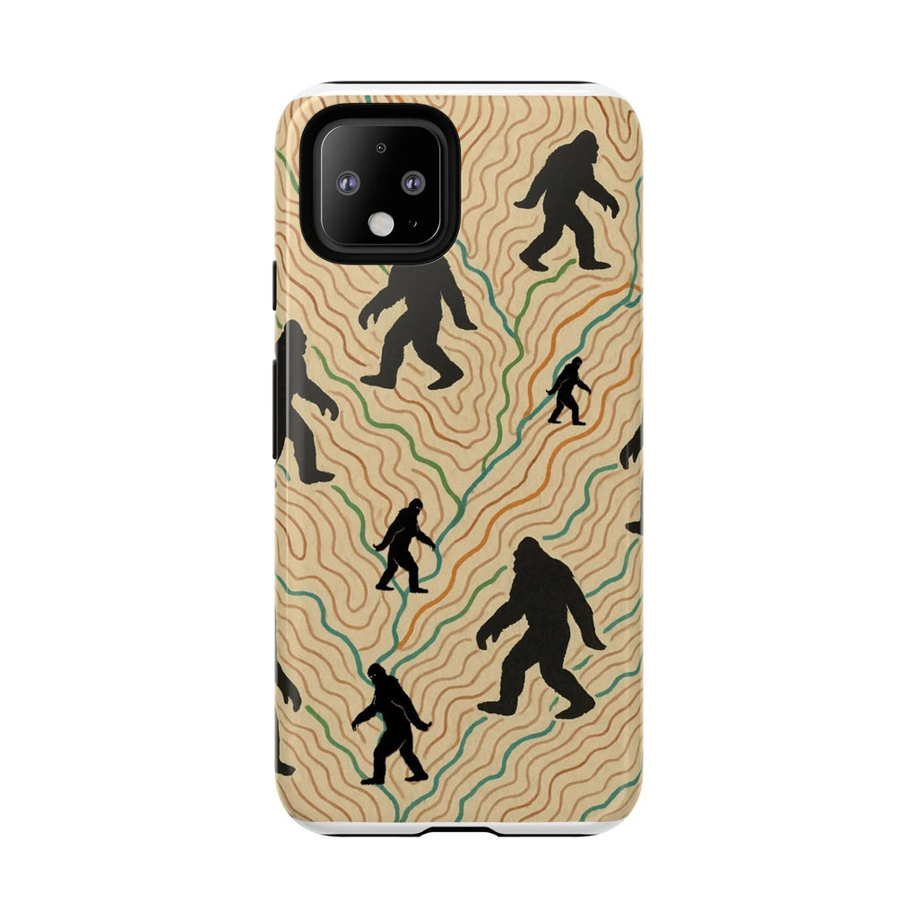 Bigfoot Phone Case – Durable Adventure Phone Case, Unique Nature Lover Gift, Outdoor Accessories Printify